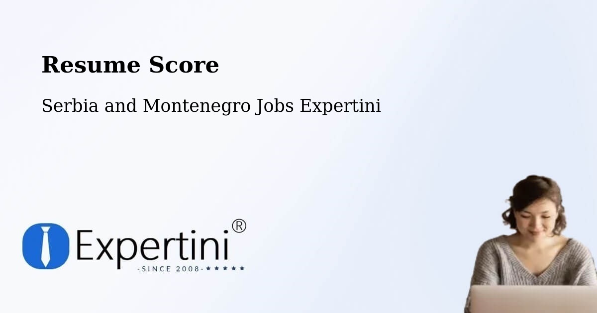 Resume Score & Job Description Match Tool – Armstrong - Serbia and Montenegro Jobs Expertini